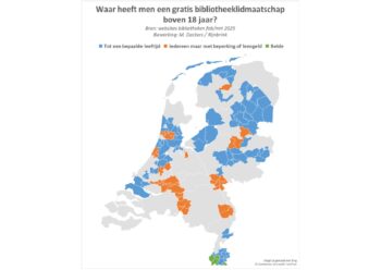 Vaker gratis lidmaatschap in bibliotheken voor 18-plussers
